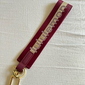 Lululemon keychain